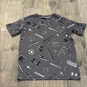 Under Armour Gray Short Sleeve Graphic Tee